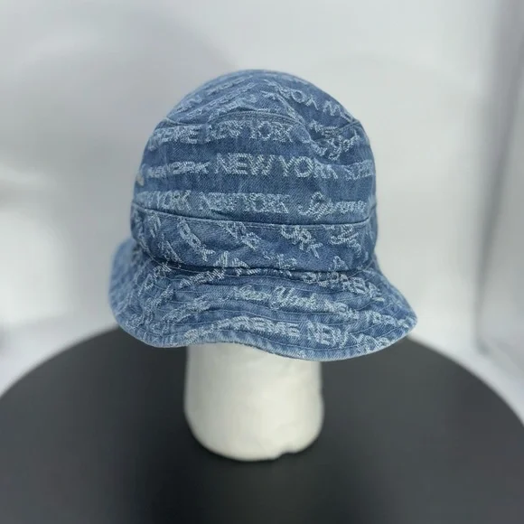 Supreme New York Denim Crusher Bucket Hat